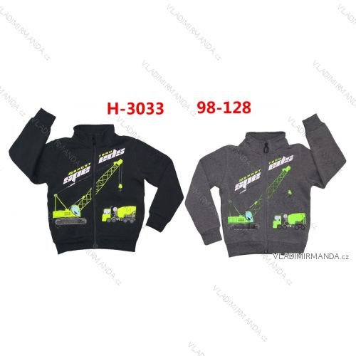 Children's warm sweatshirt for boys (98-128) SEZON SEZ21H-3030