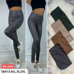 Women's leatherette leggings long (S-2XL) TURKISH FASHION TMWL211840