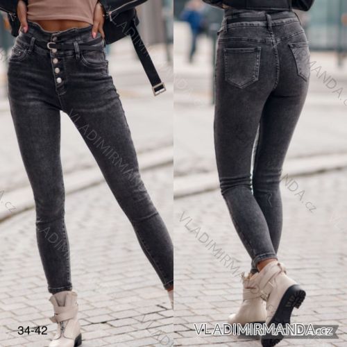 Rifle jeans dlouhé dámské (30-38) JEANS JAW21255