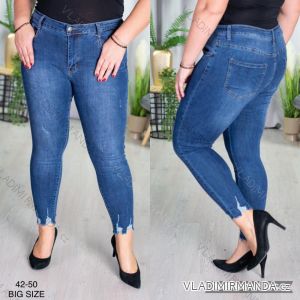 Jeans pants leatherette with zip (XXS-L) LAULIA JWA20108