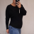 Women's thin long sleeve bat sweater (M / L ONE SIZE) ITALIAN FASHION IMW21247