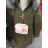 Women's oversized hooded jacket (3XL-7XL) ITALIAN FASHION MA721100