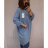 Tunic oversize long sleeve women's oversized (2XL / 3XL ONE SIZE) ITALIAN FASHION IM321551