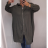 Mikina tenká s kapucí na zip dámská (M/L ONE SIZE) ITALSKÁ MÓDA IMP21160