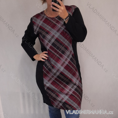 Women's long sleeve dress oversized (xl-8xl) CZECH FASHION CRM19011