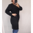 Women's long sleeve dress oversized (xl-8xl) CZECH FASHION CRM19011