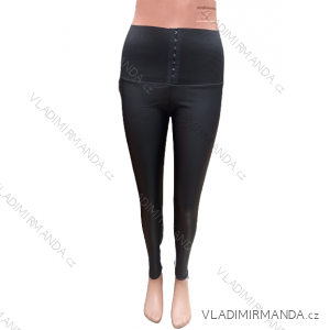 Women's long leatherette leggings (S-XL) TURKISH FASHION TM9215300