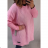 Dress sweater long sleeve ladies (uni sl) ITALIAN Fashion IM2188150 5XL/6XL pink