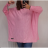 Dress sweater long sleeve ladies (uni sl) ITALIAN Fashion IM2188150 5XL/6XL pink