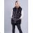 Women's hooded vest (XL / 2XL ONE SIZE) ITALIAN FASHION IMLI21022 2XL Black