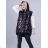 Women's hooded vest (XL / 2XL ONE SIZE) ITALIAN FASHION IMLI21022 2XL Black