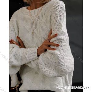 Women's Long Sleeve Sweater (S / M / L one size) ITALIAN FASHION IMWA214327