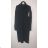 Summer dress 3/4 long sleeve women (uni xl / 2xl) ITALIAN FASHION IMT21S-835 black xl/2xl one size