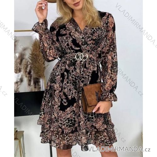 Summer Summer Carmen Long Sleeve Dress (S / M / L ONE SIZE) ITALIAN FASHION IMWC216138