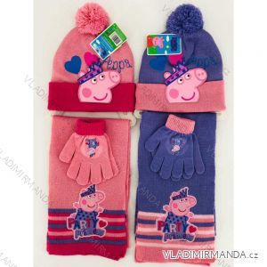 Set hat gloves and scarf lol baby girl (10 * 13 cm) SETINO 1922-9066