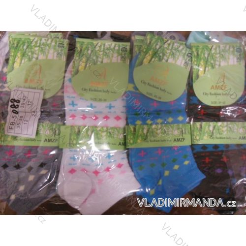 Socks ankle ladies bamboo (35-42) AMZF FB-5088
