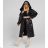 Women's hooded winter coat oversized (3XL / 4XL one size) POLISH FASHION PMLT21WEST