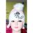 Winter cap with pompon frozen girls' (48-50) SETINO FR-A-HAT-330