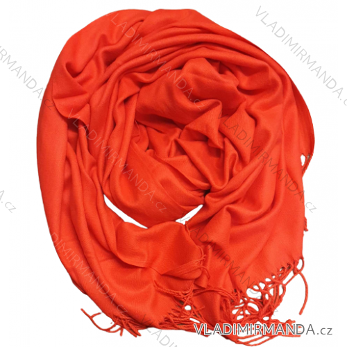 Cashmere scarf warm winter women with pompons(75X180 ONE SIZE) LOOKEN LOK24H8016KB