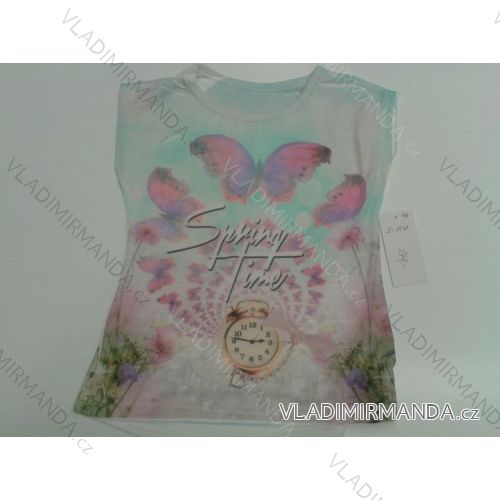 T-shirt short sleeve baby girl (4-14 years) TURKEY PRODUCTION 2-I238
