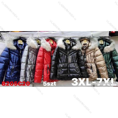 Kabát flaušový beránek s kapucí na zip dámský (L/XL ONE SIZE) ITALSKá MóDA IM321569