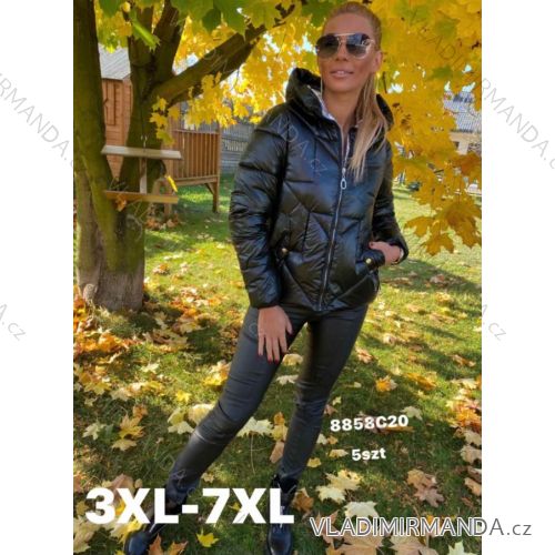 Women's oversized winter jacket (5XL-9XL) POLISH FASHION HKW21964