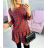 Women's Long Sleeve Dress (S / M ONE SIZE) ITALIAN FASHION imwa216700