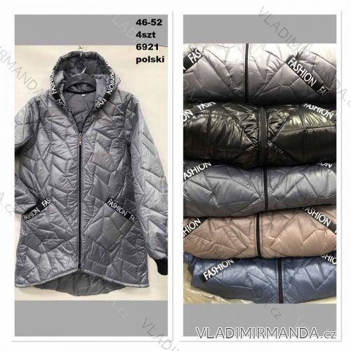 Kabát flaušový beránek s kapucí na zip dámský (L/XL ONE SIZE) ITALSKá MóDA IM321569