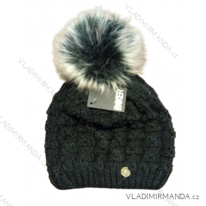 Women's warm winter fleece hat (ONE SIZE) WROBI POLAND PV321190