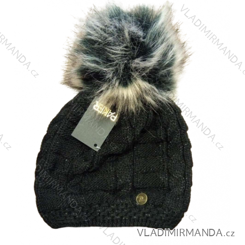 Women's warm winter fleece hat (ONE SIZE) WROBI POLAND PV321192