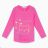 T-shirt long sleeve with sequins children's girl (98-128) KUGO K1937