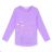 T-shirt long sleeve with sequins children's girl (98-128) KUGO K1937