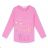 T-shirt long sleeve with sequins children's girl (98-128) KUGO K1937