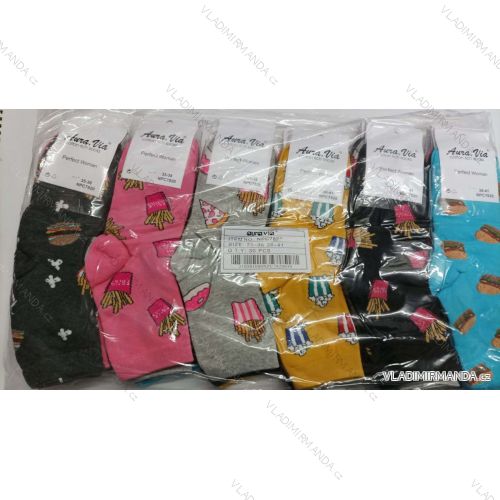 Women's and women's lightweight socks (35-38,38-41) AURA.VIA AURNPC7820