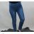 Džiny středně vysoký pas guma (vel. 40-50) B. S JEANS MAM20S5606 44 <p>blue</p>