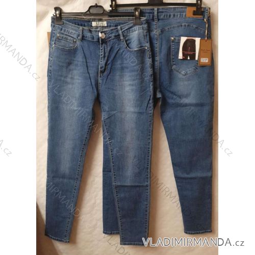 Rifle jeans dlouhé dámské (42-50) JEANS BSJ21S5546 42 <p>blue</p>