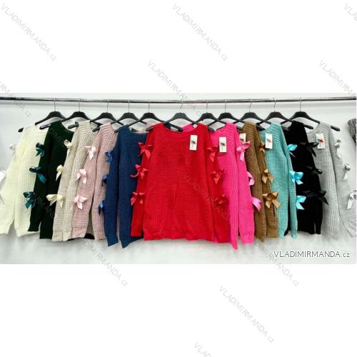 Women's Long Sleeve Sweater (S / M ONE SIZE) ITALIAN FASHION IMWA216590