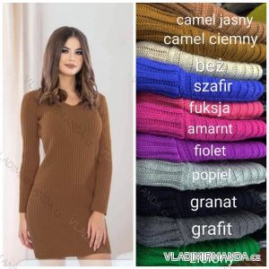 Svetr tenký dlouhý rukáv dámský (S/M ONE SIZE) POLSKá MODA PMWT216768