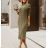 Dress with 3/4-sleeve ladies pocket (uni sl) ITALIAN Fashion IMWD20527