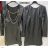 Women's Long Sleeve Hoodie Dress (S / M ONE SIZE) ITALIAN FASHION IMWA216095