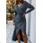 Women's Long Summer Long Sleeve Dress (S / M ONE SIZE) ITALIAN FASHION IMWG216100