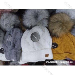 Winter hat with pompon women (ONE SIZE) PV821004