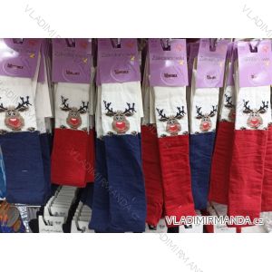 Knee socks with bow women (one size) ZAKOLANOWKI MILENA DPP20010