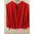 Tunic / blouse with handbag long sleeve women (L / XL ONE SIZE) ITALIAN FASHION IMWD217083