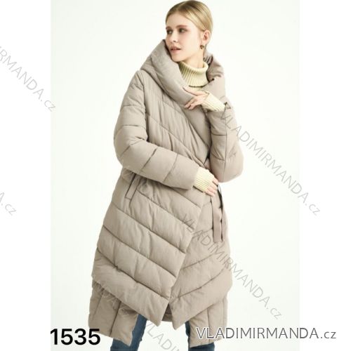 Women's long winter coat (S / M ONE SIZE) ITALIAN FASHION IMK20994