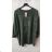 Velvet Long Sleeve Women's Tunic (4xl/5xLL ONE SIZE) ITALIAN FASHION IMD2110201