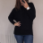 Women's long sleeve sweater (uni s / m) ITALIAN FASHION IMT19898