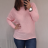 Women's long sleeve sweater (uni s / m) ITALIAN FASHION IMT19898