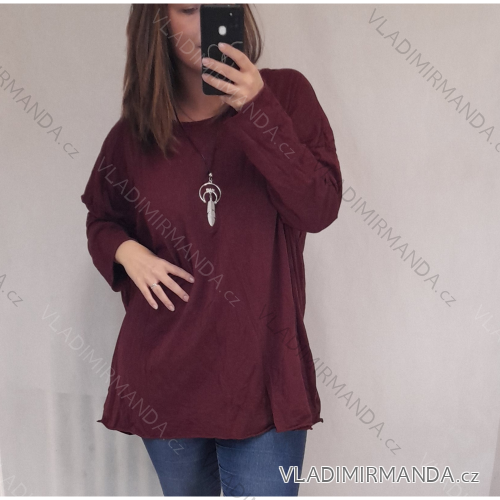 T-shirt tunic long sleeve ladies (uni sl) ITALIAN Fashion IM317124