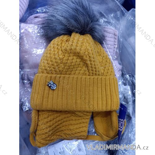 Girls' winter warm cap (2-5 years) POLAND PRODUCTION PV320122